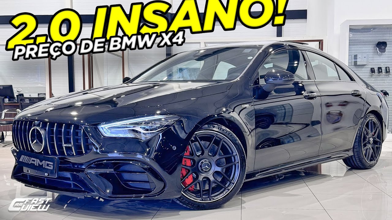 NOVO MERCEDES BENZ CLA 45s AMG 2024 COM MOTOR 2.0 +FORTE DO MUNDO TRAZ PREÇO DE SUV E NOVIDADES