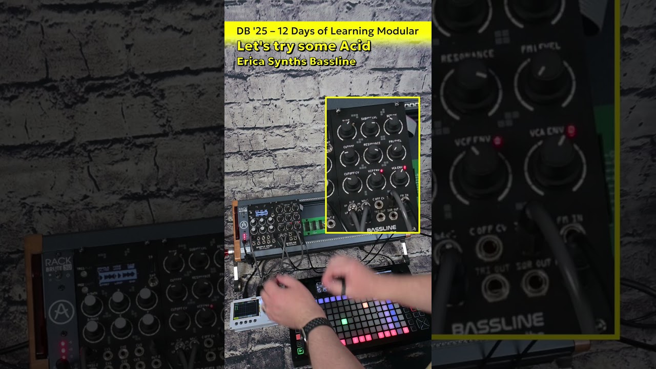 Decembloops '25 #4 - Let's Try Some Acid with Erica Synths Bassline