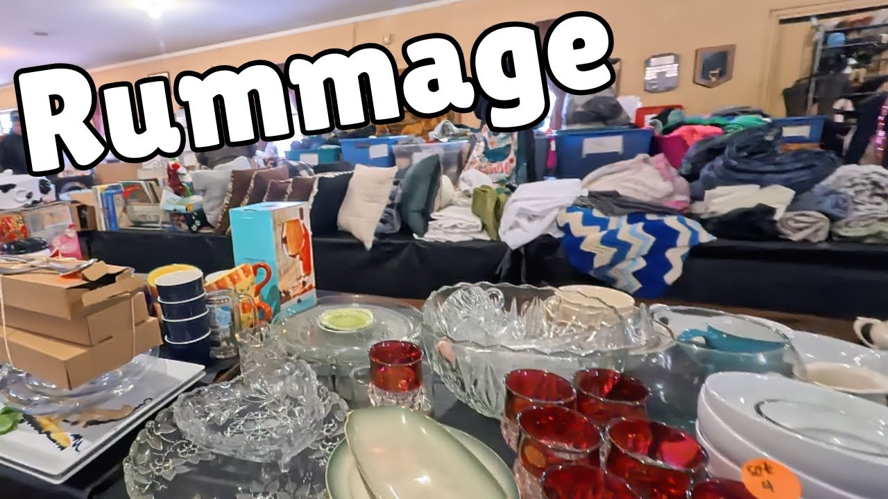 The First Rummage Sale Of 2026