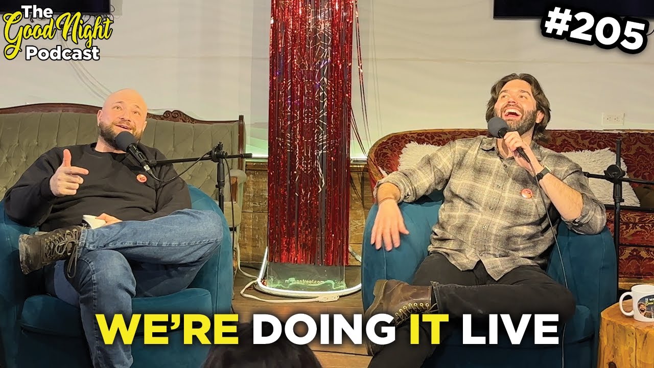 We're doing it LIVE! with Gabriel Omassi - The Good Night Podcast #205