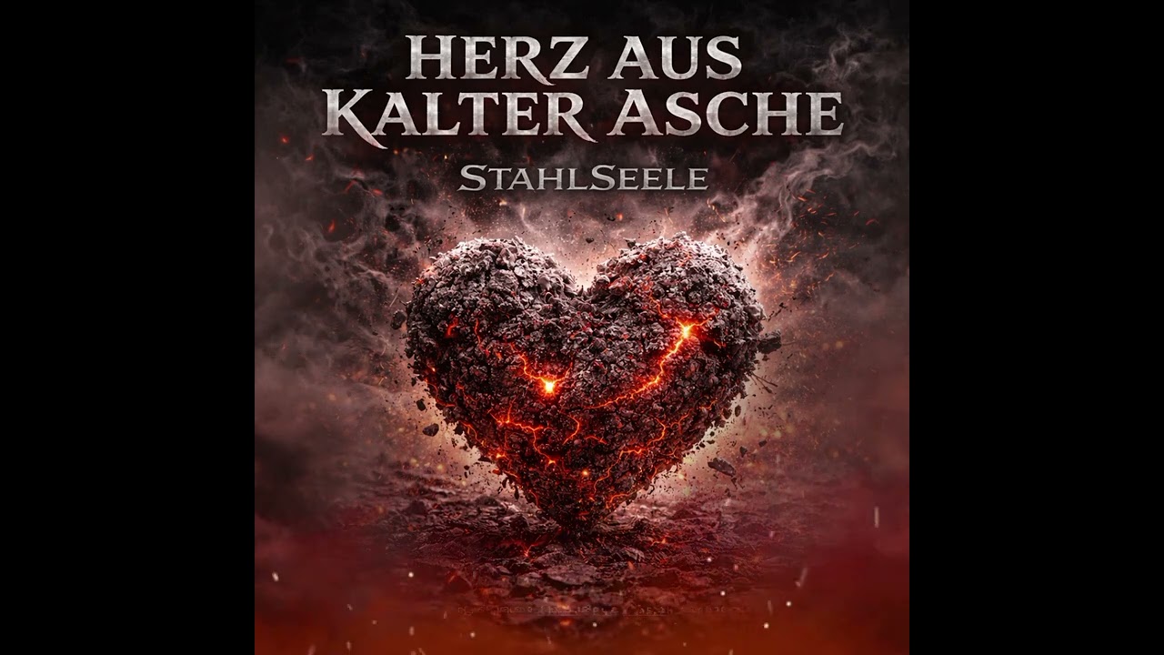 Herz aus kalter Asche –Von Schmerz gezeichnet.Doch selbst aus der kältesten Asche kann ein Herz.