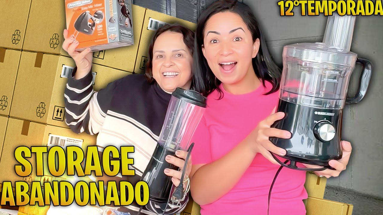 MEGA ACHADOS NAS CAIXAS DO STORAGE COM FABIA LOPES @fabialopes