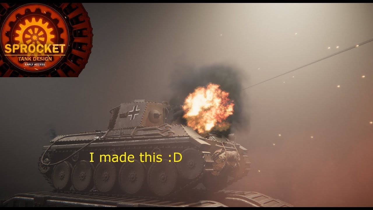 This Tank Game Allows You to Design Any Tank Imaginable! (Sprocket - Tank Design)