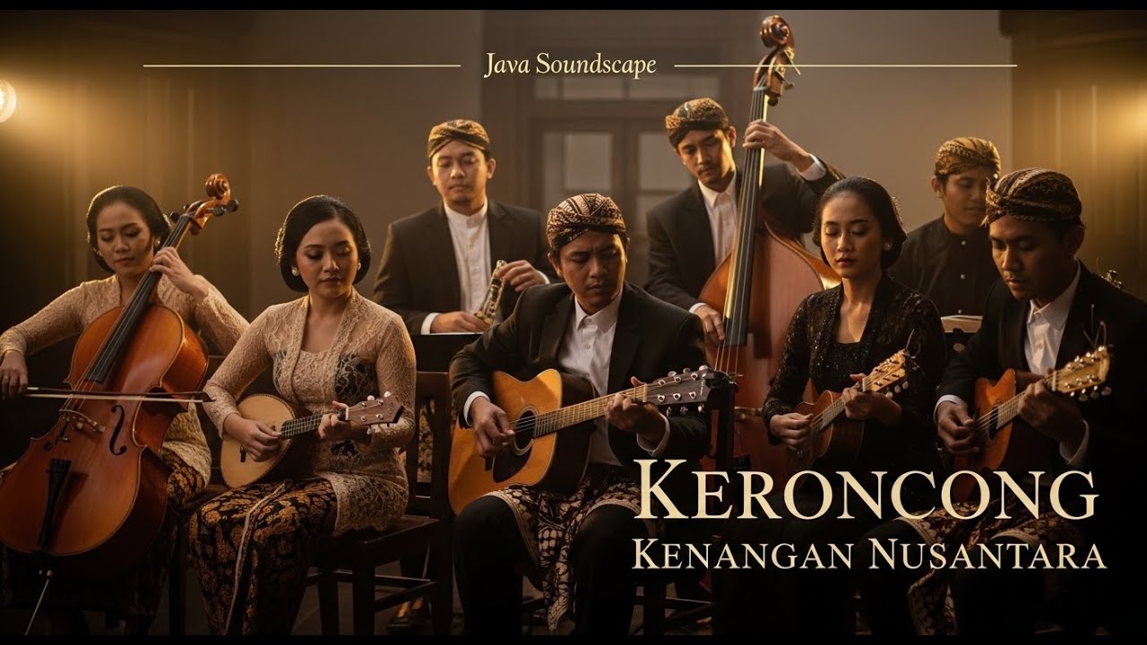 Keroncong Nostalgia Tempo Dulu | Lagu Vokal Kenangan & Suasana Syahdu & Kenangan Masa Lalu