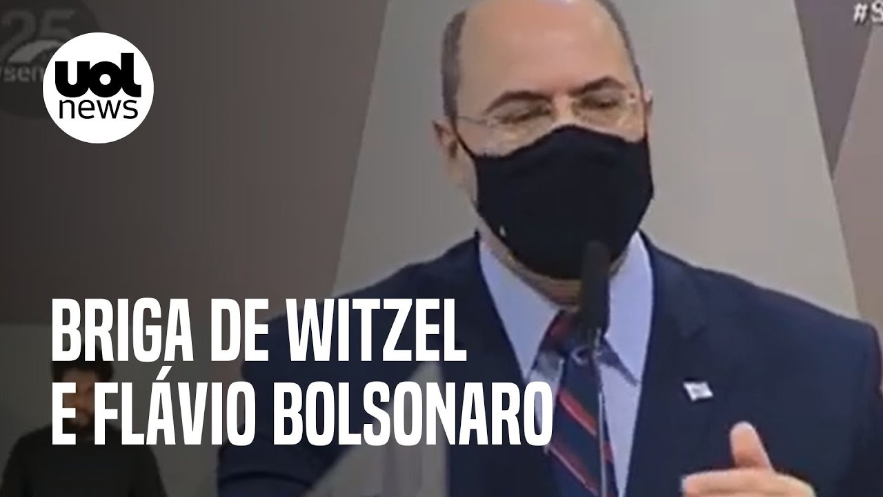 Flávio Bolsonaro e Witzel batem boca na CPI: entenda 