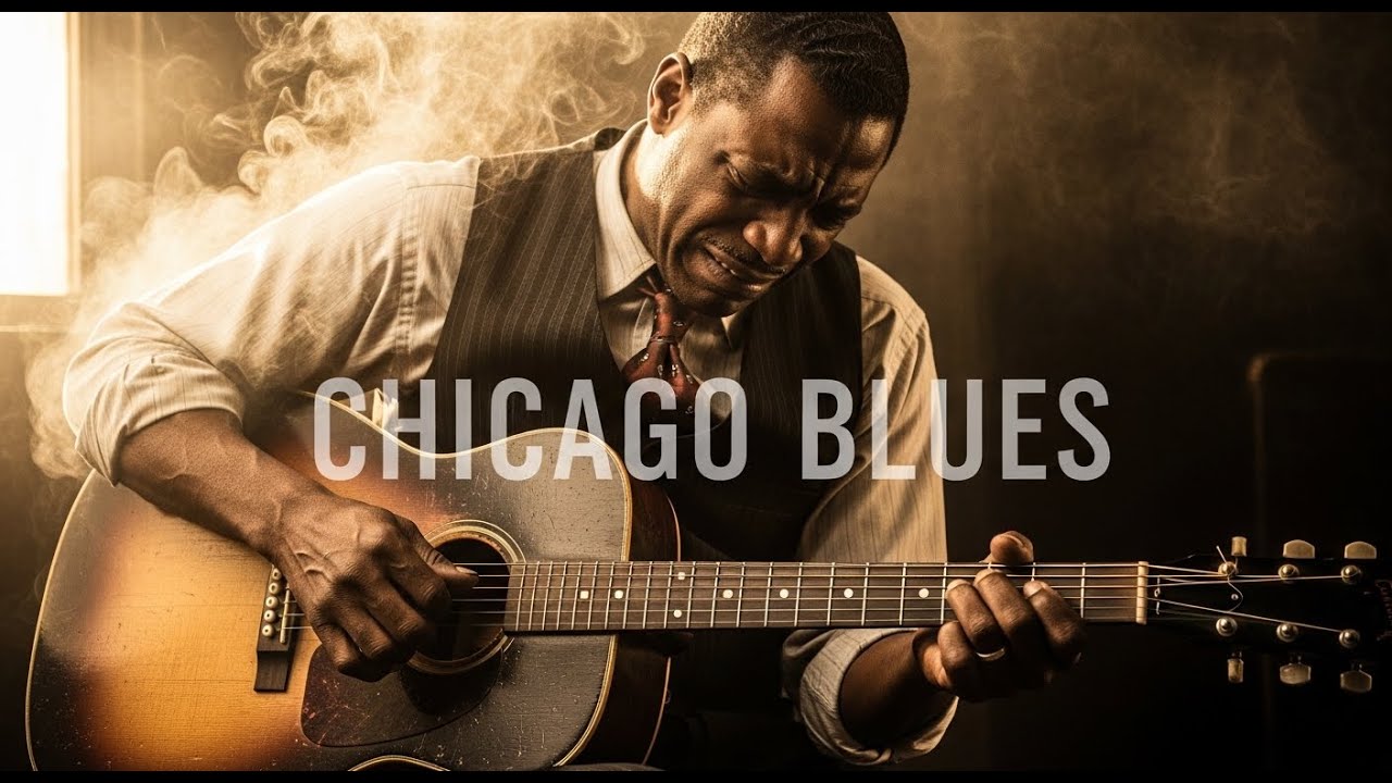 Slow Blues Guitar Playlist – Muddy Waters, John Lee Hooker Style Vintage Tone