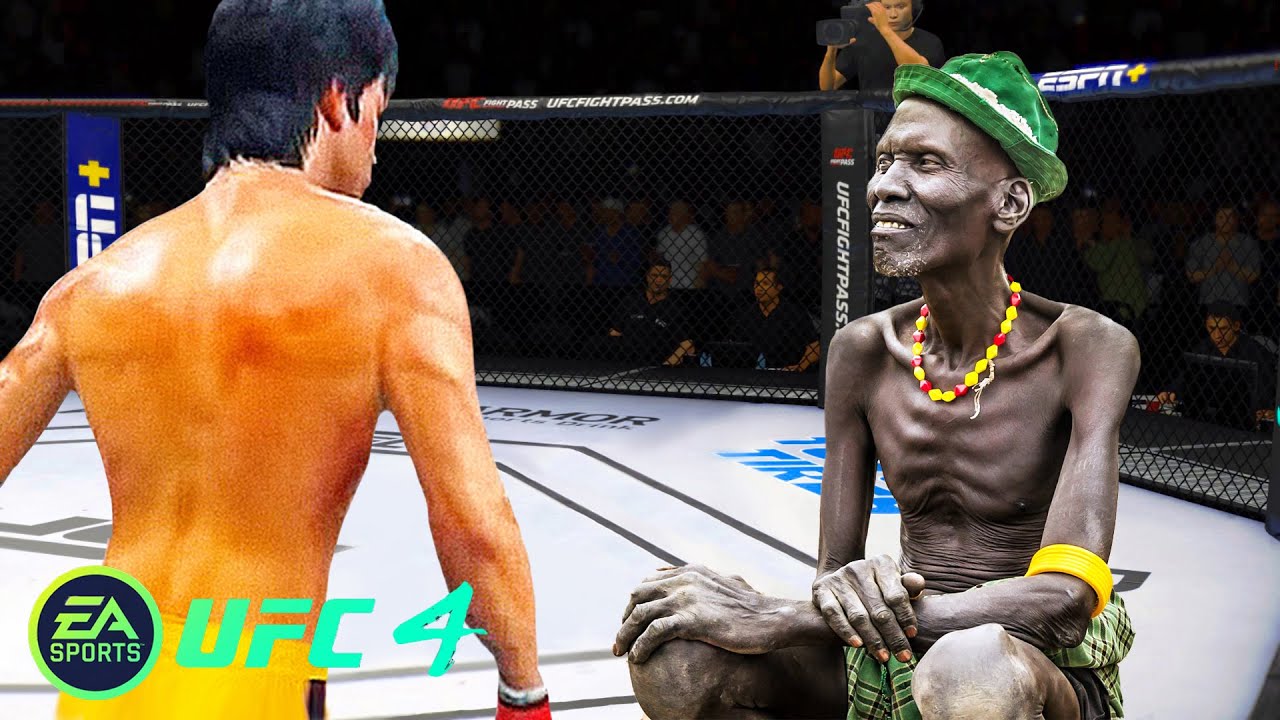 UFC4 Bruce Lee vs Ethiopan Dassanech EA Sports UFC 4 PS5