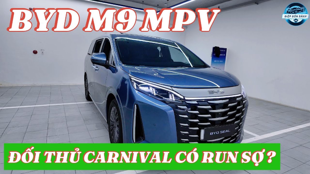 BYD M9 – Ông vua MPV Hybrid mới, chuẩn sang cho gia đình Việt!