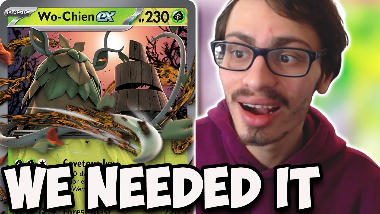 Wo-Chien ex Is The HERO Grass Pokemon Needed! BEST Sniper In The Format Paldea Evolved PTCGL