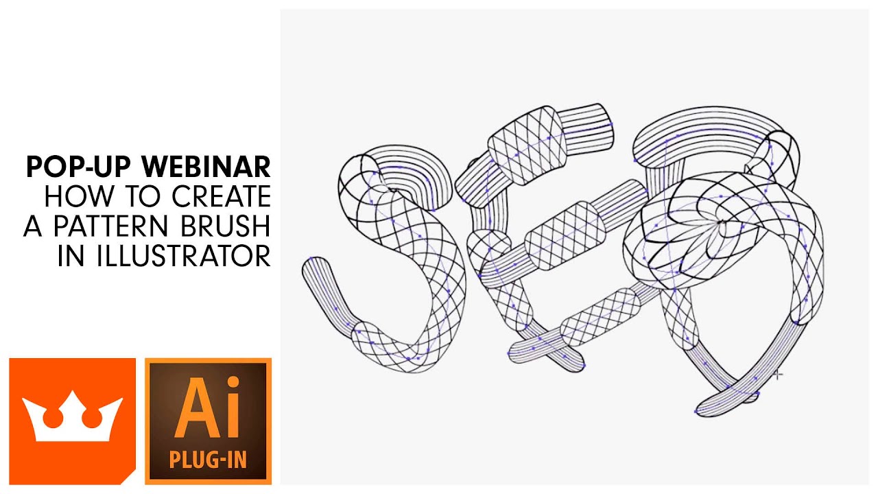 How to Create a Pattern Brush in Illustrator | Webinar