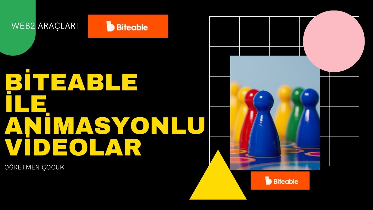 Biteable Animasyonlu Sunumlar Hazırlama | Video Montaj Web2 Ara&ccedil;ları