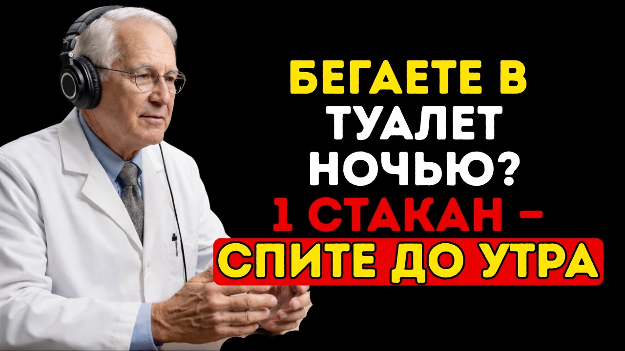 Почки скажут вам: всего 1 стакан перед сном и ночные походы в туалет исчезнут | ПАМЯТЬ И МОЗГ!