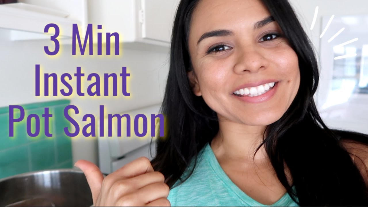 How to Cook 3 Minute Instant Pot Salmon || Instant Pot DUO Model