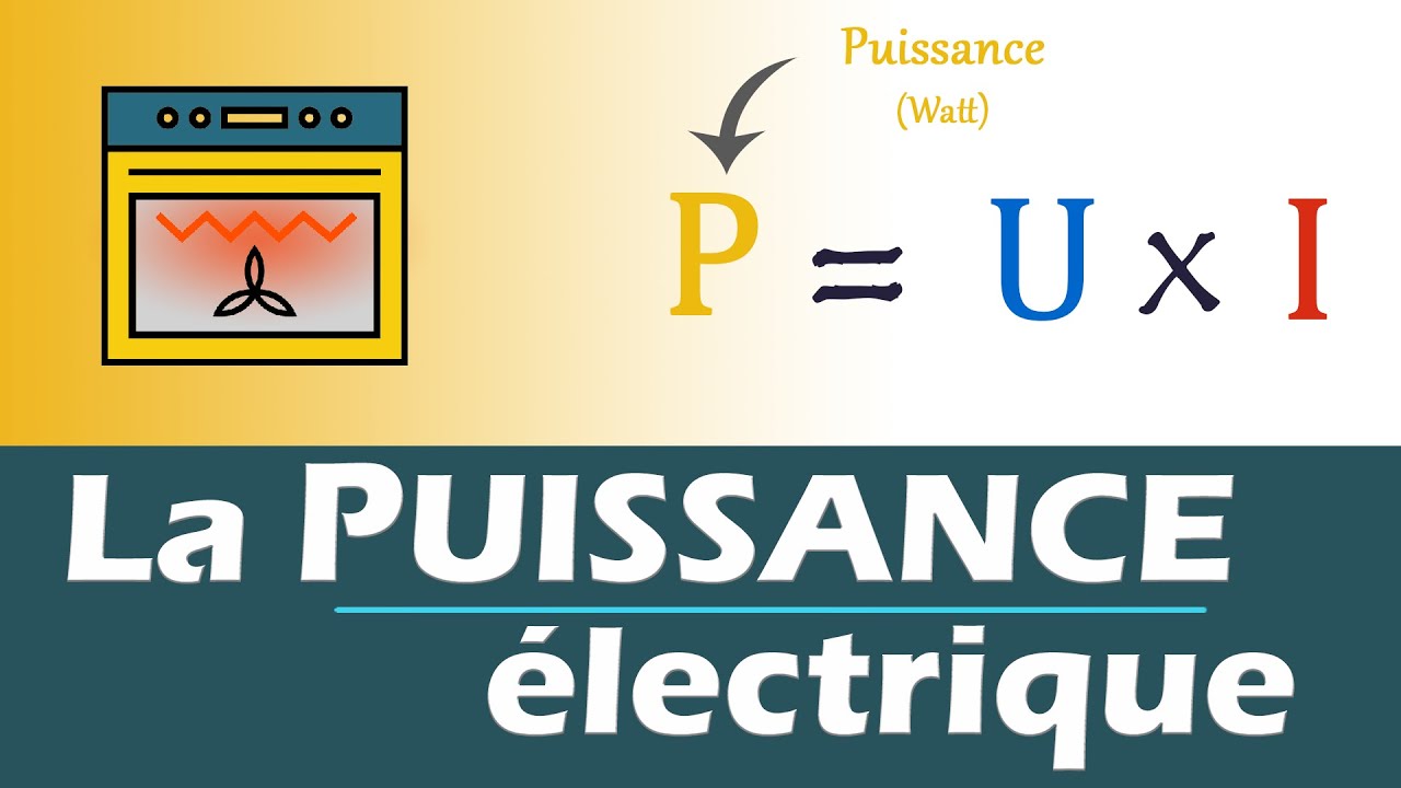PUISSANCE &eacute;lectrique et puissance nominale | Physique | Coll&egrave;ge - Lyc&eacute;e