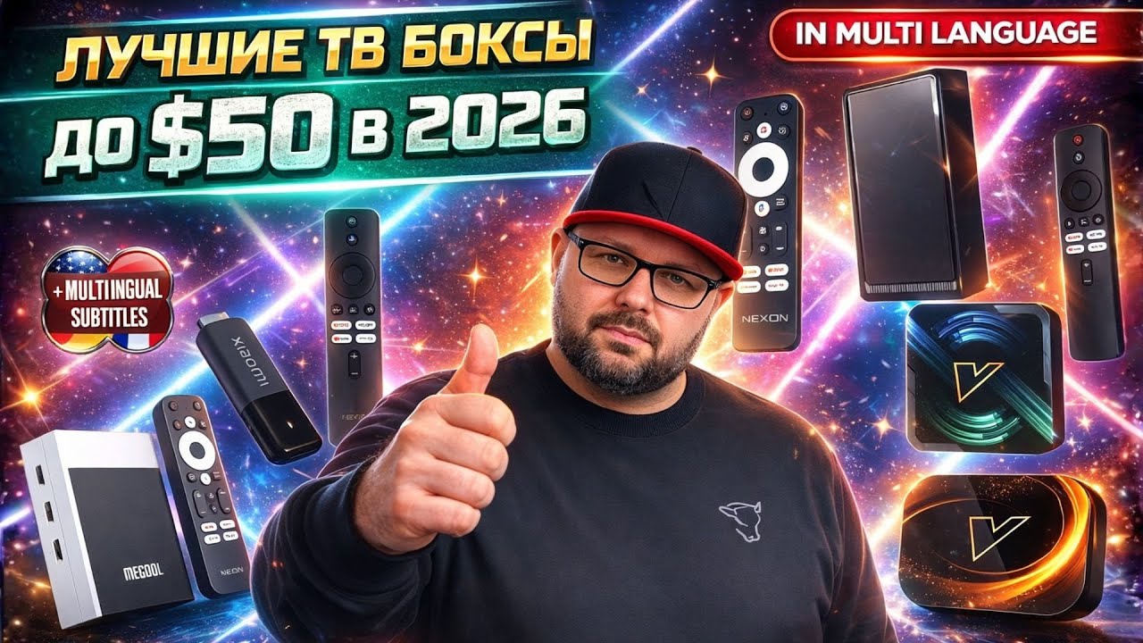 ТОП 5 ТВ БОКСОВ ДО 50$ НА НАЧАЛО 2026 ГОДА. ПОЛНОСТЬЮ ПЕРЕДЕЛАННЫЙ И ОБНОВЛЕННЫЙ ТОП С УЧЕТОМ РЕАЛИЙ