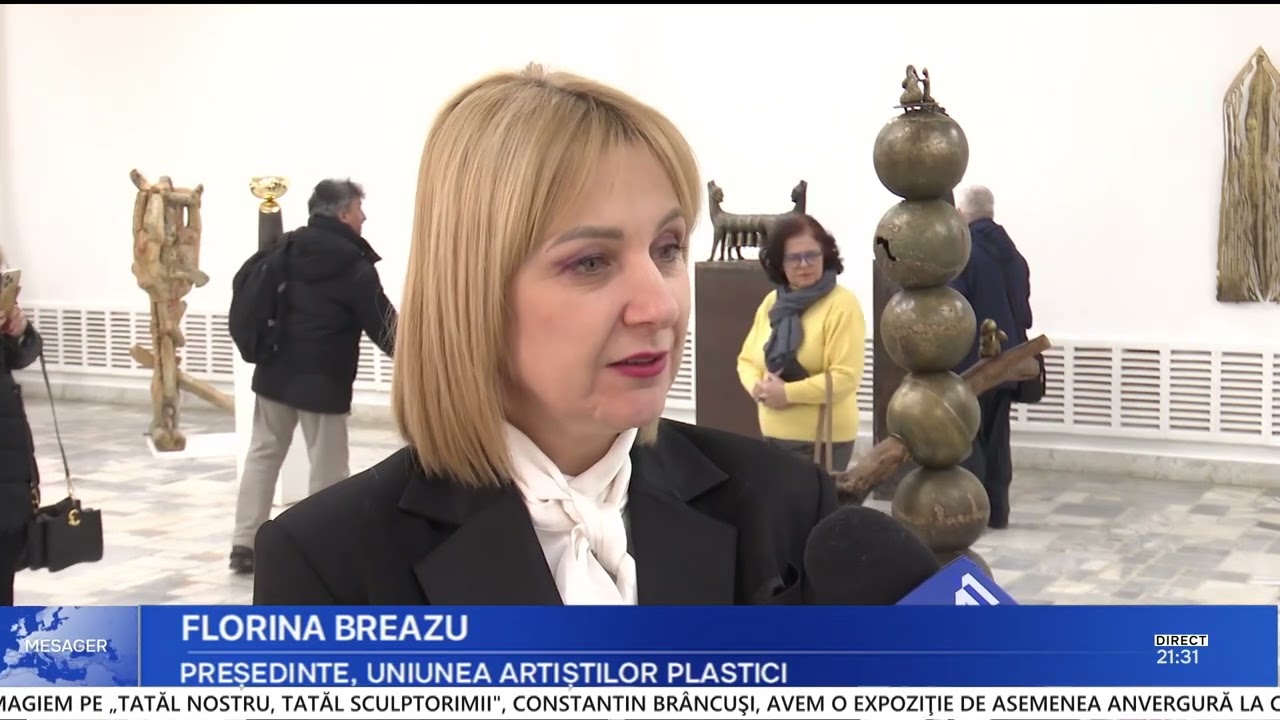 Omagiu lui Constantin Brâncuși la Chișinău: „Luna sculptorilor români” a trecut, în premieră, Prutul