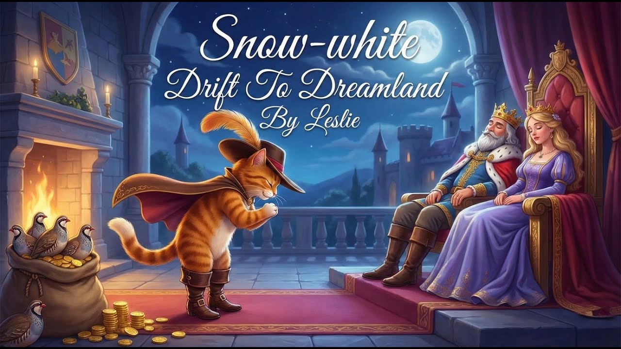 Puss in Boots Bedtime Stories for Kids  Grimm's Fairy Tales