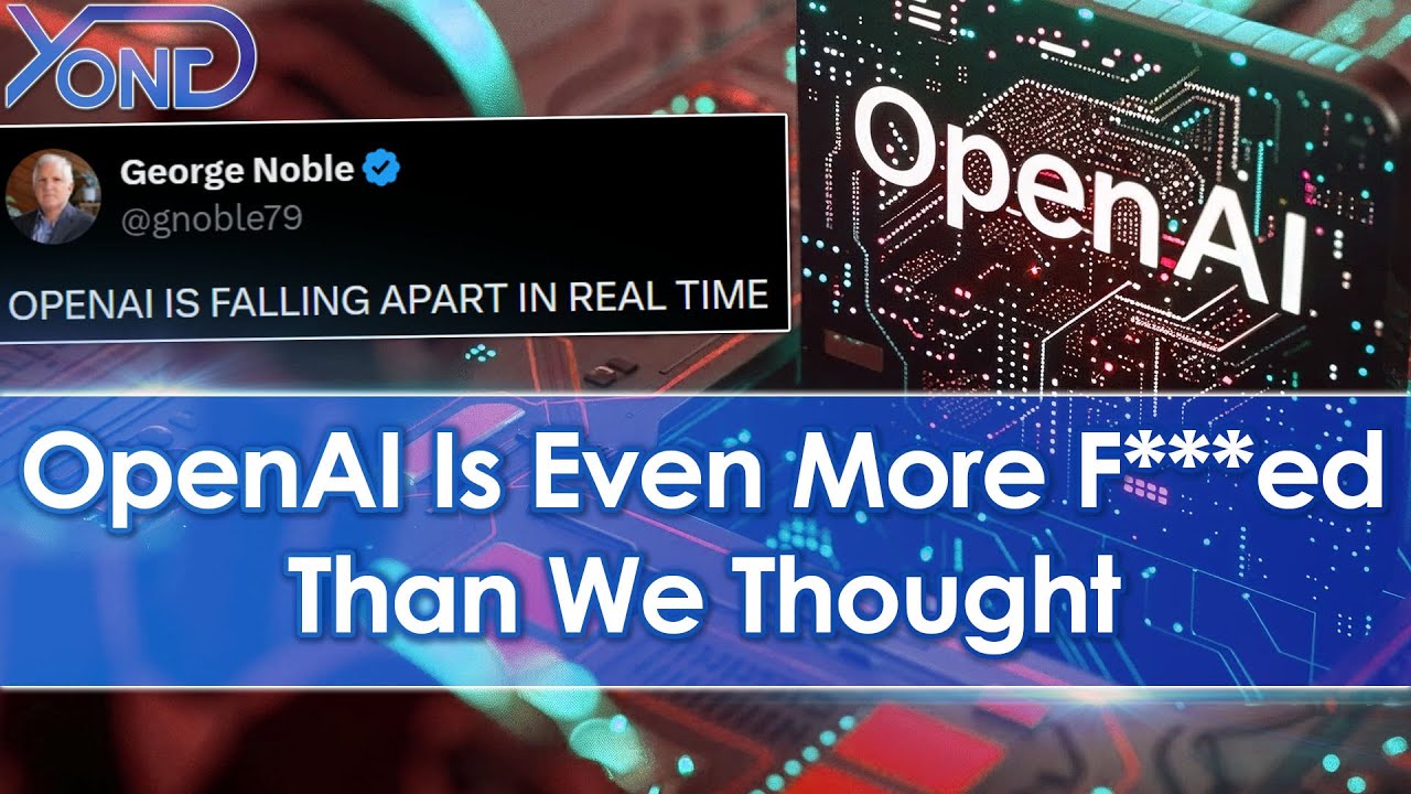 Investor Exposes OpenAI's Financial Collapse & It's Worse Than We Thought
