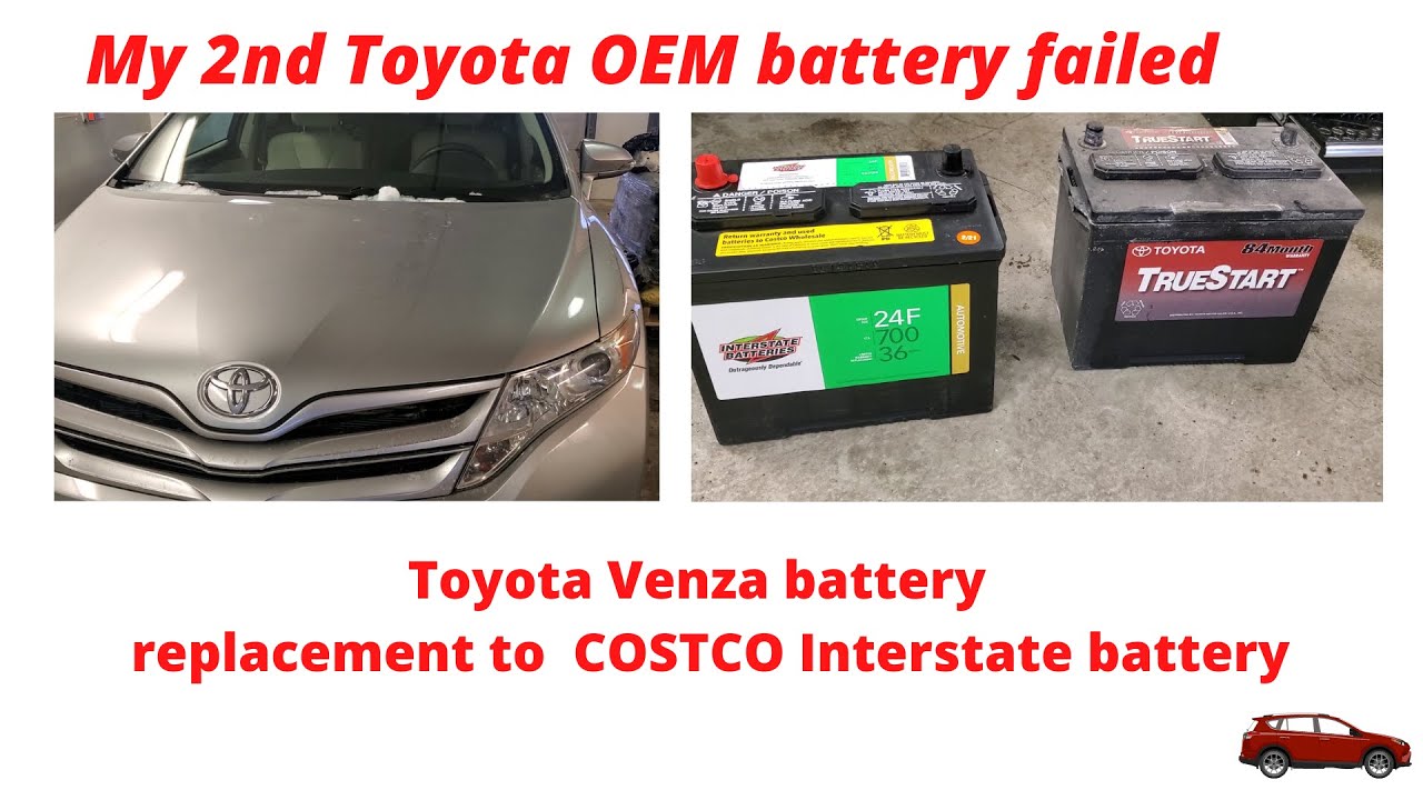 Замена аккумулятора Toyota True Start в Costco Interstate