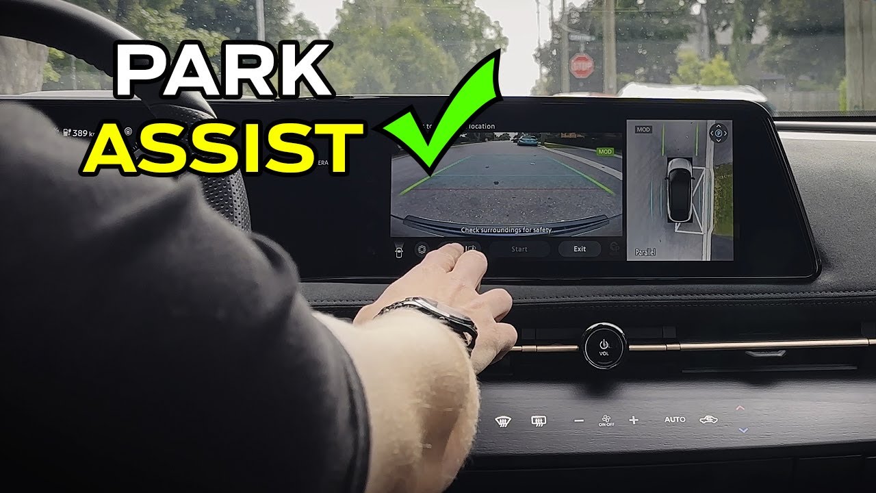 How to Use Park Assist in Nissan Cars!