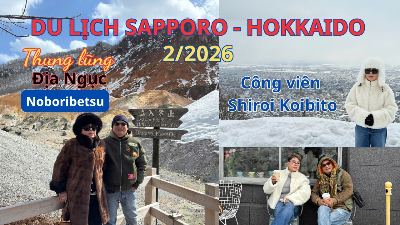 DU LỊCH SAPPORO - HOKKAIDO 2/2026
