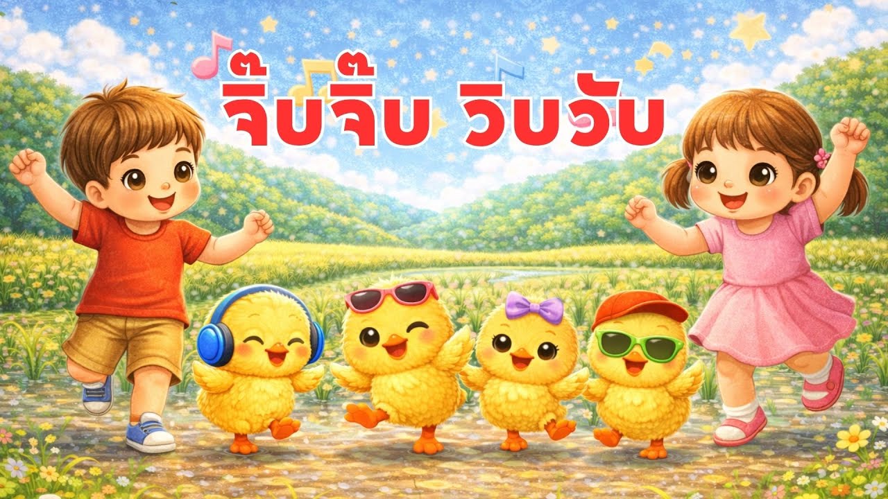 เพลง จิ๊บจิ๊บวิบวับ | เพลงเด็ก ช่องเพลงสดใส