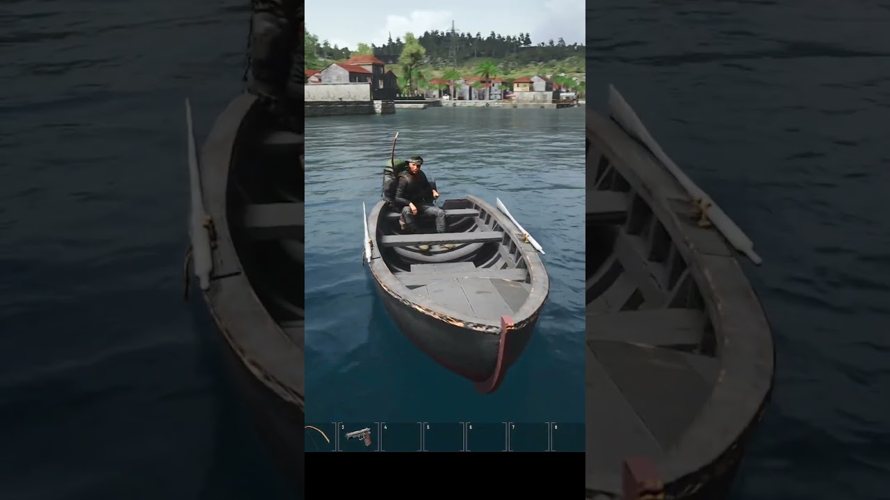 Pirates Of Scum with motor boat