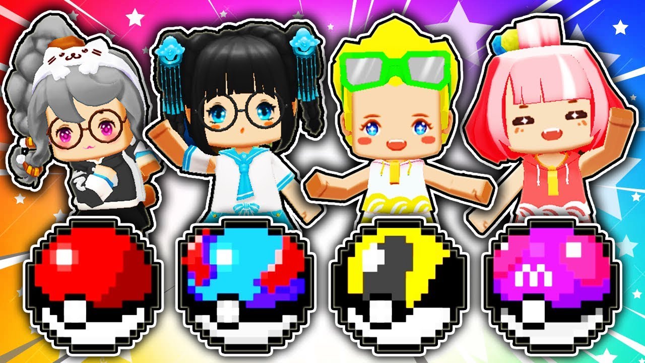 THỬ THÁCH VỊT VÀ HERO TEAM CHƠI LUCKY BLOCK POKEMON HUYỀN THOẠI MẠNH NHẤT TRONG MINI WORLD 🤡