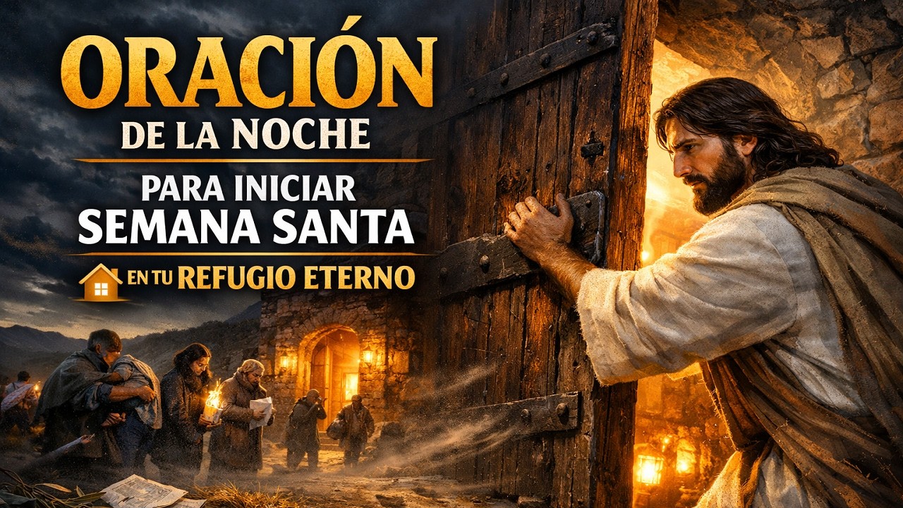 Oraci&oacute;n de la noche para iniciar Semana Santa en tu refugio eterno