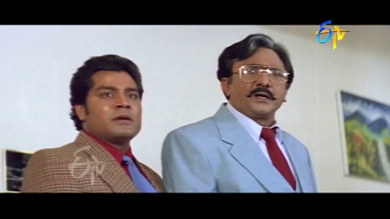 Subhavaartha Telugu Movie | Arjun warning Narra Venkateswara Rao Scene | Arjun | ETV Cinema