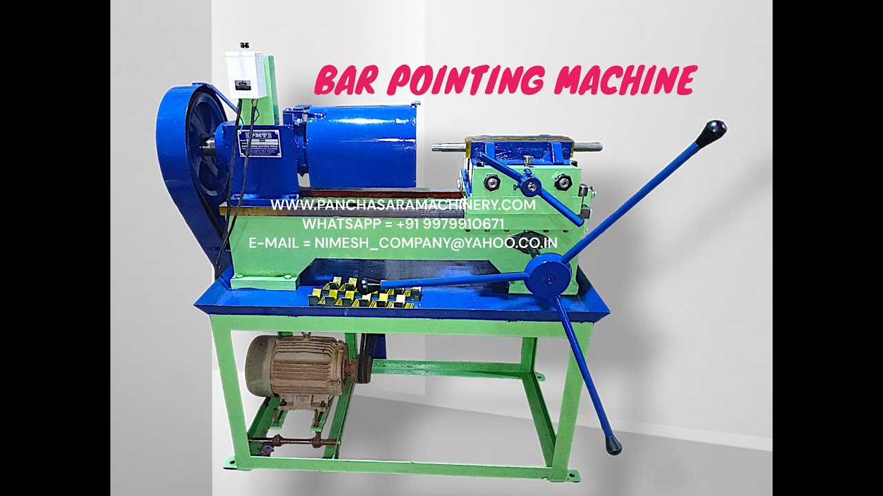 Bar Pointing Machine I Bright Bar Machine #science #technology #trending #metal #pointing #pmt