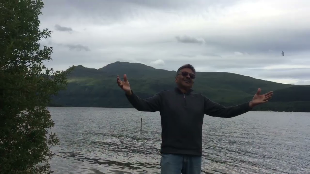 Trossachs Scotland on my motorcycle