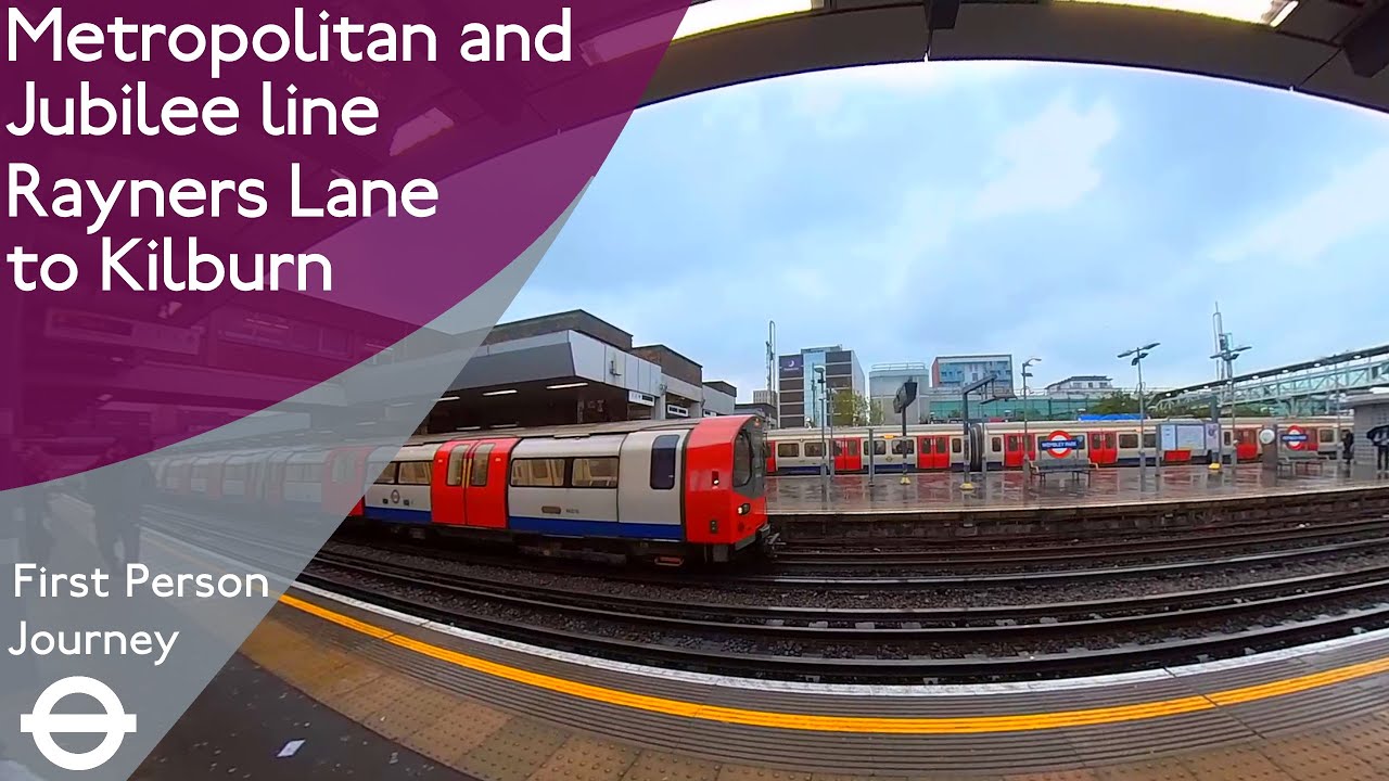 London Underground First Person Journey - Rayners Lane to Kilburn