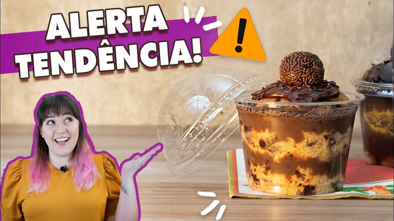COPOTONE da Felicidade - Panetone no COPO BOLHA! | Tábata Romero