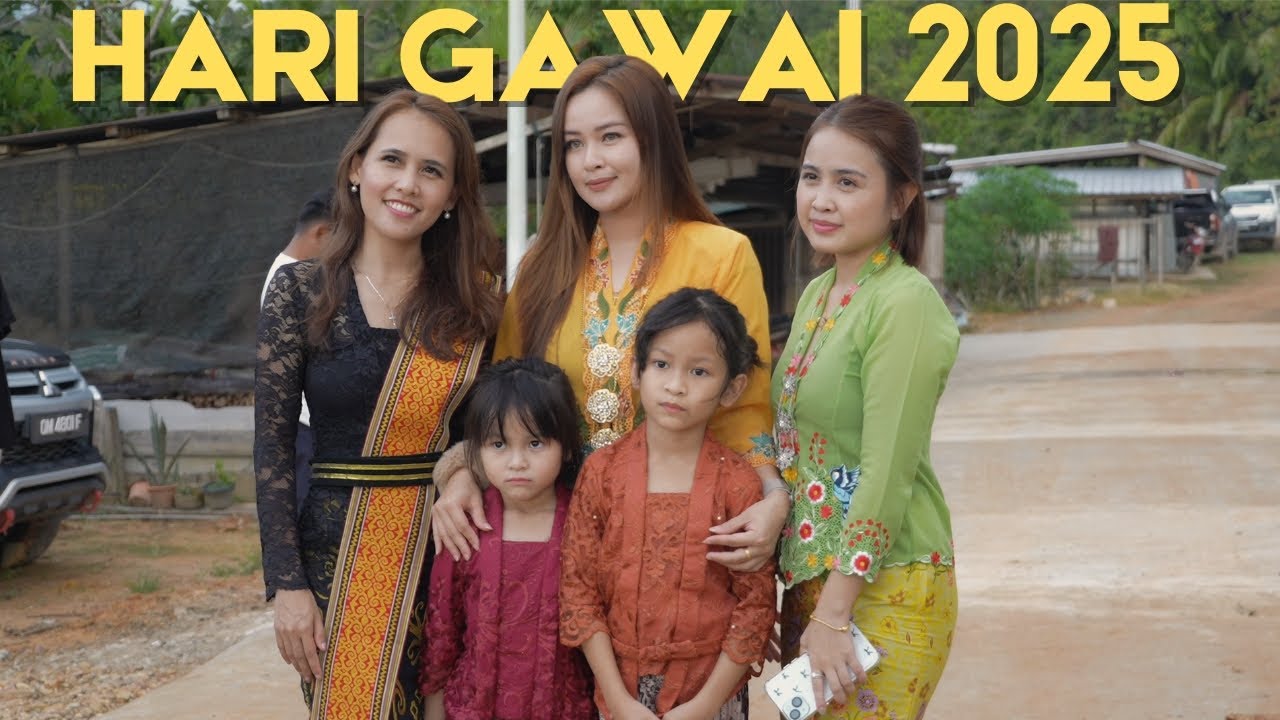 Pengingat Nyambut Hari Gawai Dayak/Perkahwinan Dayak Iban & Orang Ulu(Lun Bawang) Borneo Sarawak.