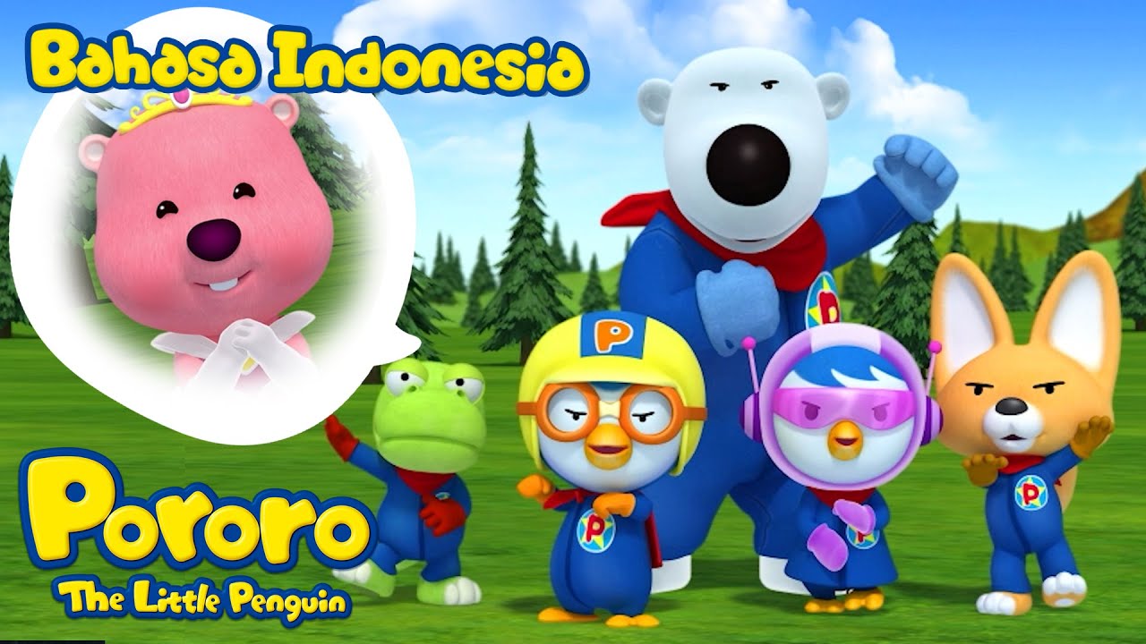 Lagu Pororo | Video Musik Pahlawan Super💪 l Jaga Putri Loopy ! 👸 | Pororo Si Penguin Kecil