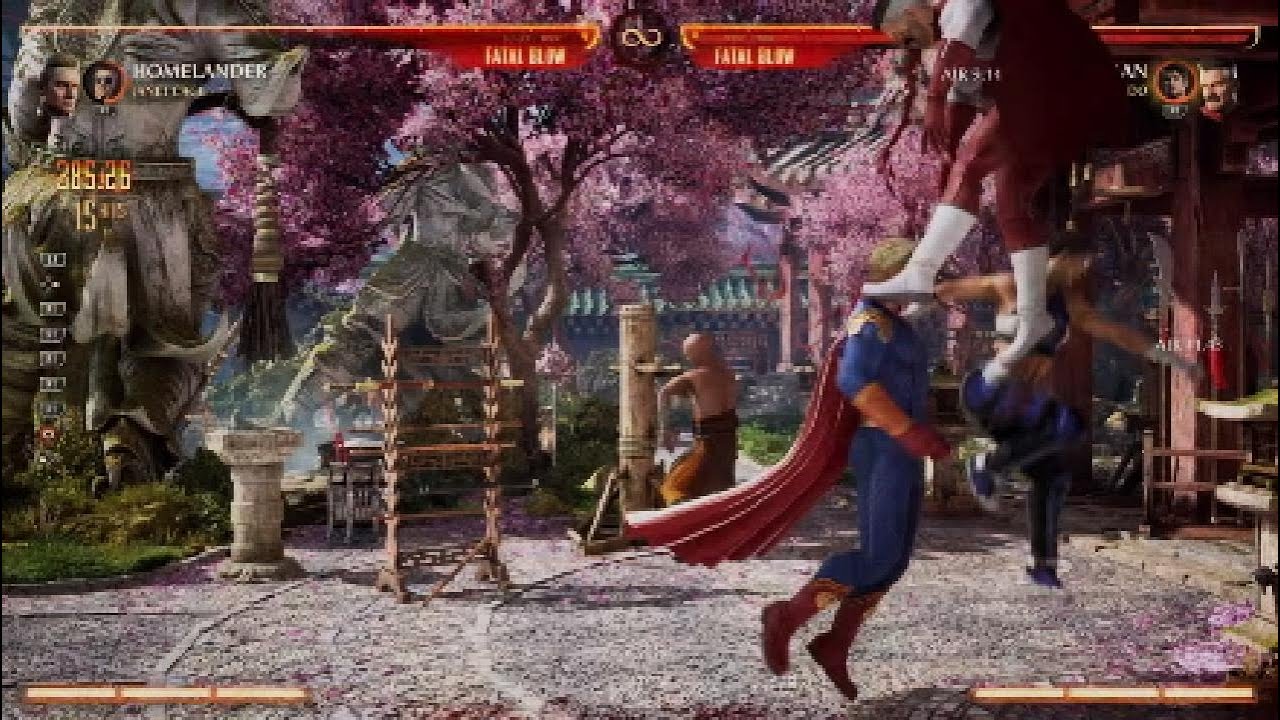 Mk1 Homelander and Janet Cage combos