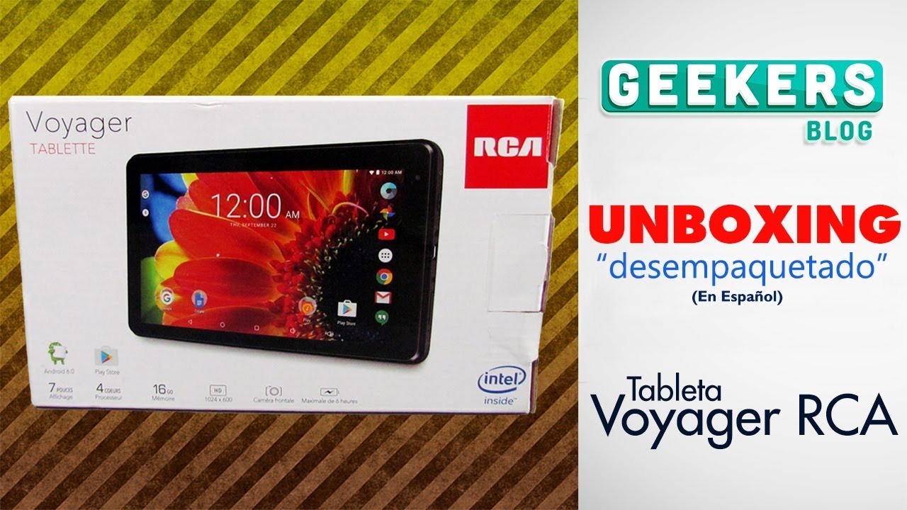 Voyager RCA - Tableta | Unboxing en Español