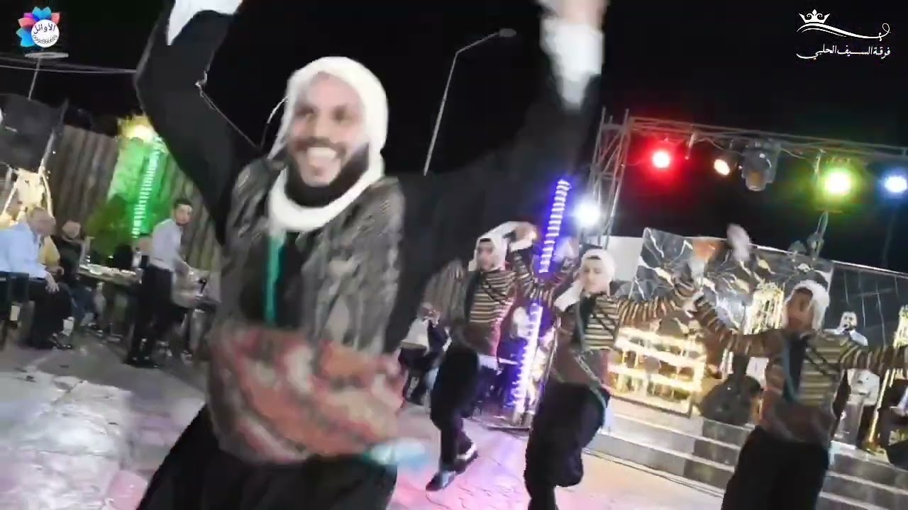 ايام عزي مضت بصوت المنشد أحمد حلاق مع رقصة شباب فرقة السيف الحلبي للرقص العربي بقيادة محمد أبو حيدر 