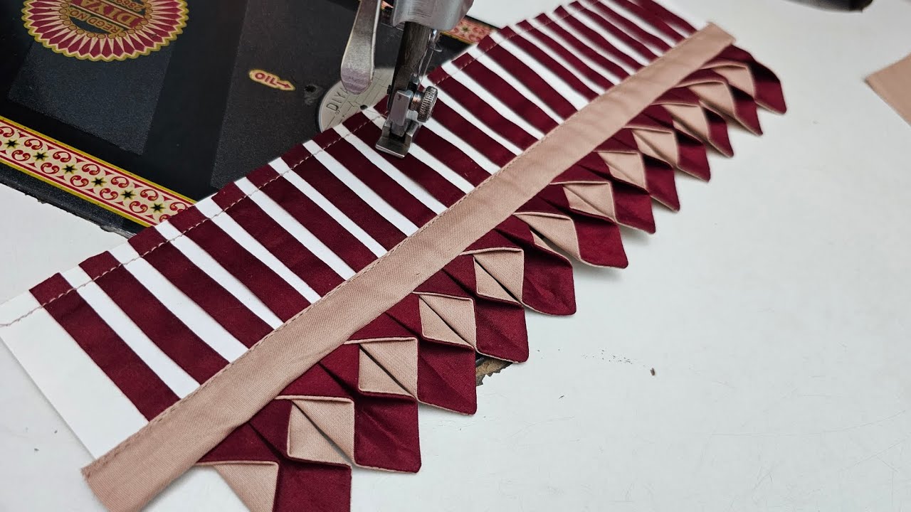 Very Easy and So Beautiful Trouser Pant Poncha Design Cutting and Stitching