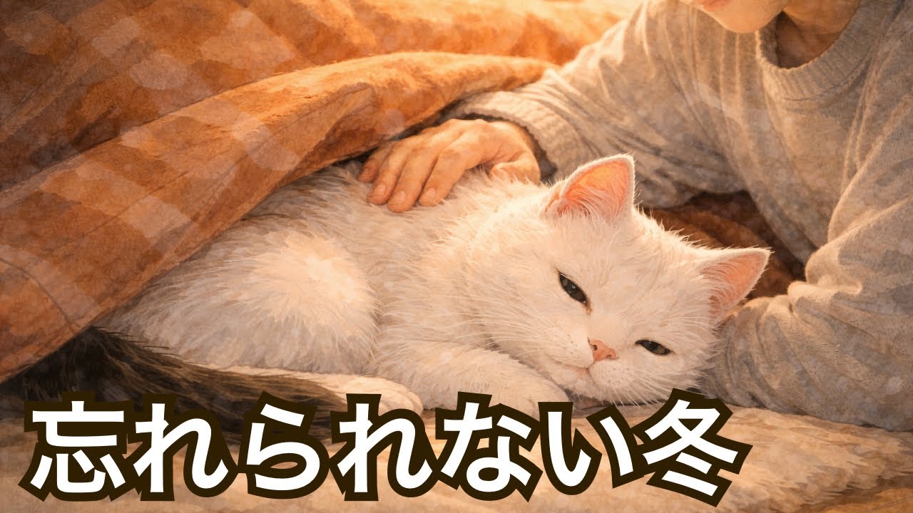 【実話】僕と同じ日に生まれた猫が、12歳で迎えた最後の冬