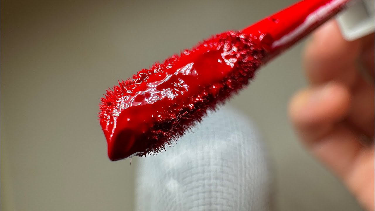 ASMR makeup on mic