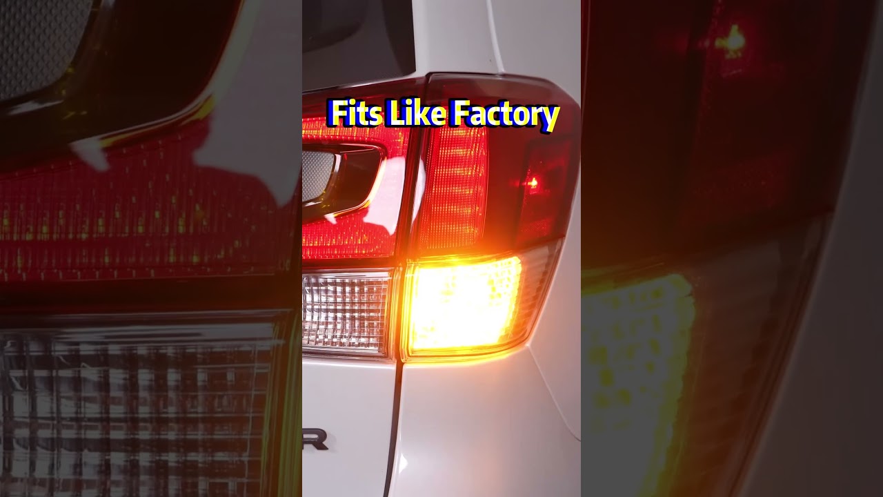 Subaru Forester LED Turn Signal Upgrade: Lasfit T3-7443A Install & light Demo! 💡🚨