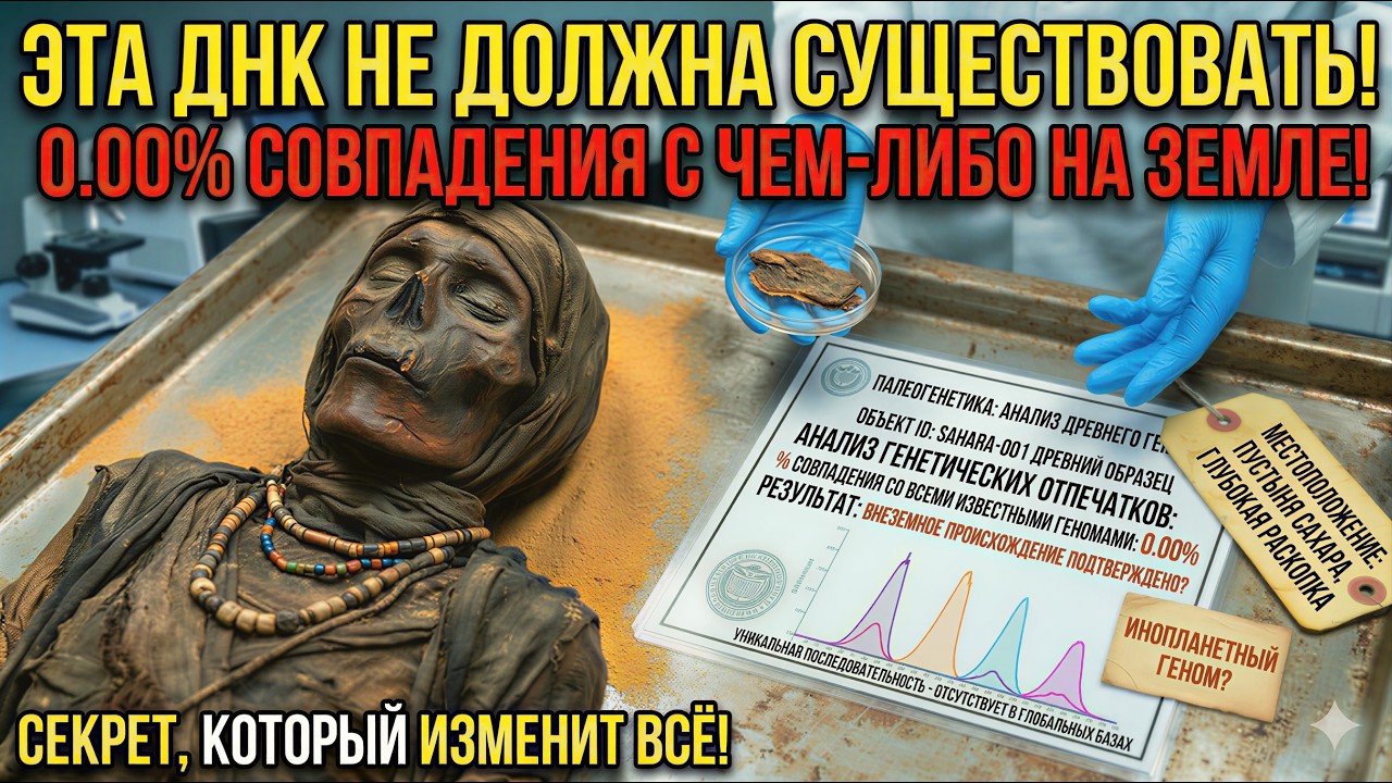 Ученые обнаружили мумии с ДНК, которой не должно существовать