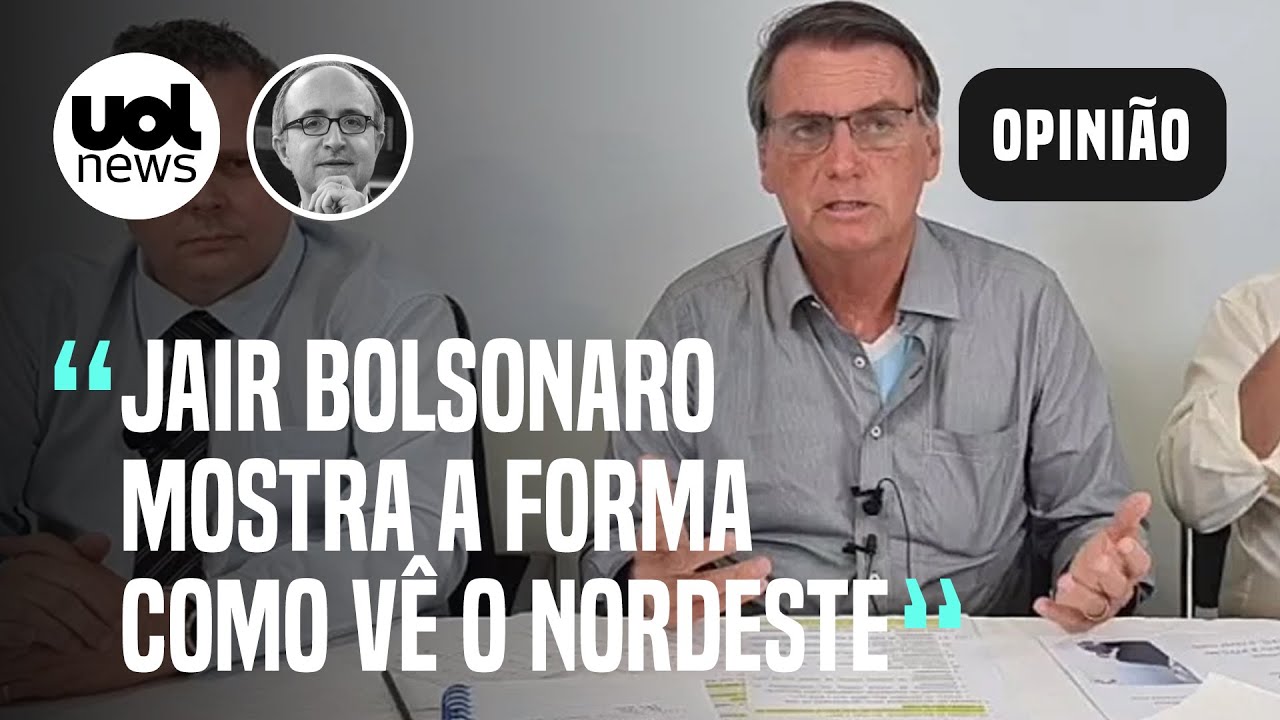 Reinaldo Azevedo: Bolsonaro mostra a forma como vê o Nordeste como um todo ao falar 'pau de arara'