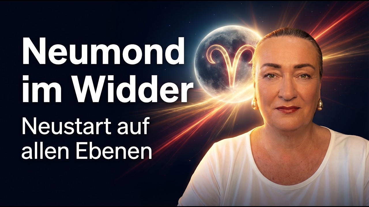 Neumond im Widder - Neustart auf allen Ebenen