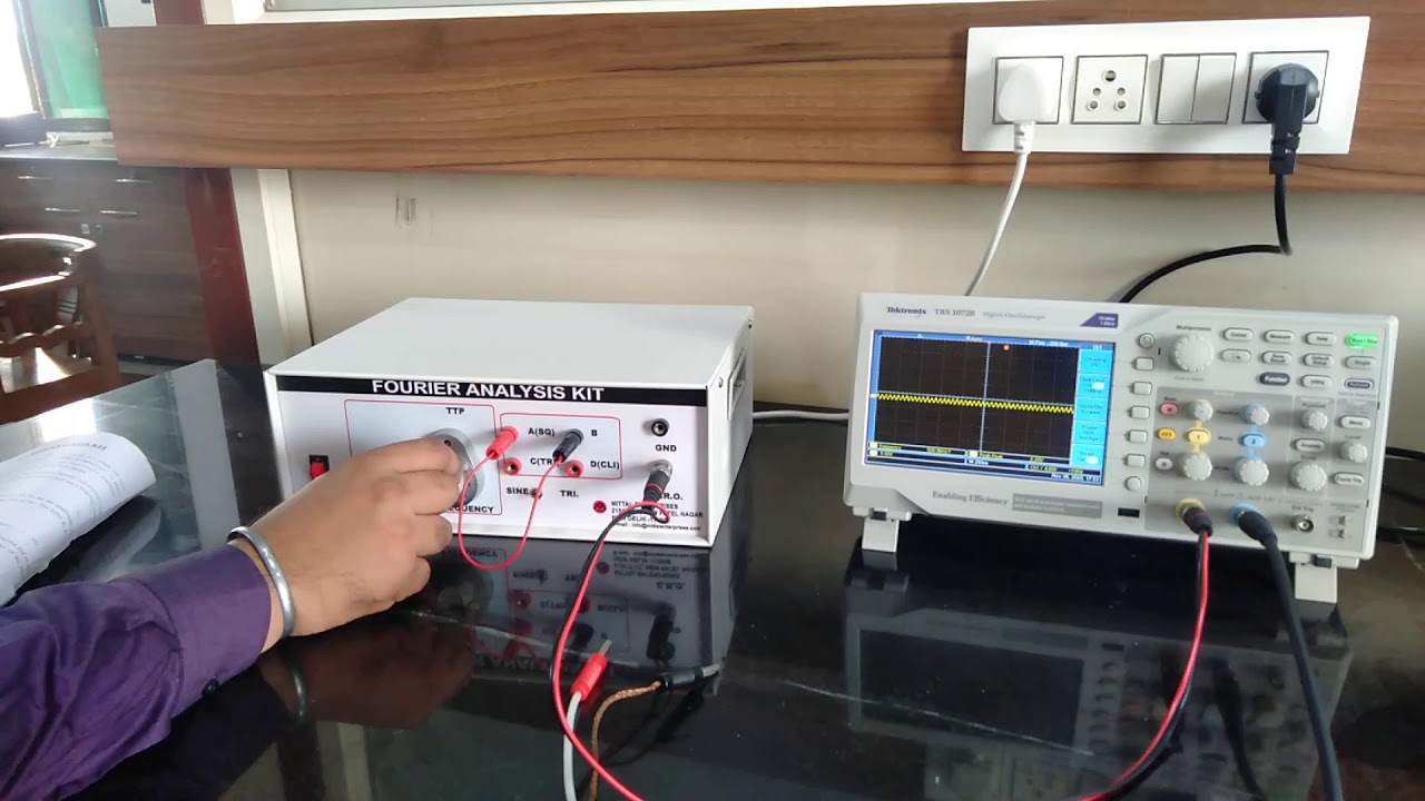 Demonstration of Fourier Analysis Experiment PPH-1806L