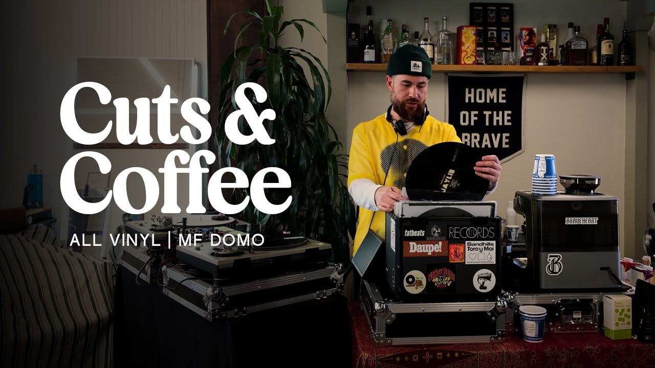 Cuts & Coffee ep 1 | ALL VINYL (Jazz, Hip Hop, R&B Soul, J Dilla Tribute) ft MF DOMO