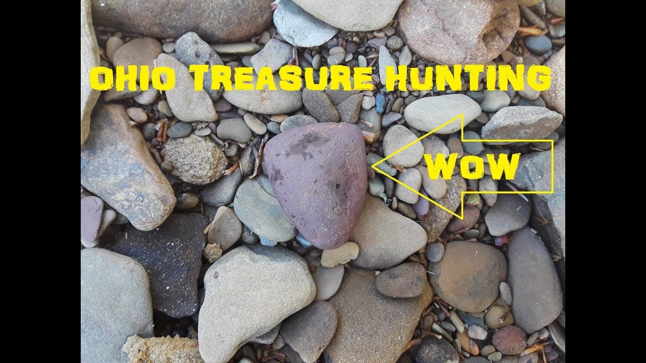 Ohio Treasure Hunting Hematite Celt & Old Marble History Channel Arrowheads