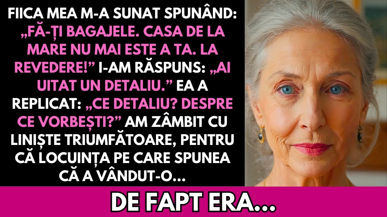 Mamă Am Vândut Casa Ta De Pe Plajă Dar Secretul Pe Care Nu Îl Știa A Schimbat Totul Pentru Totdeauna